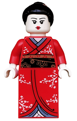 LEGO Kimono Girl Series 4 (Minifigure Only without Stand and Accessories) (col050) minifigure