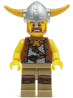 LEGO Viking Series 4 (Minifigure Only without Stand and Accessories) (col054) Collectible Minifigures Minifigure