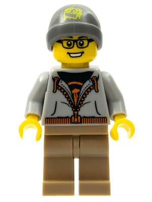 Street Skater, Series 4 (Minifigure Only without Stand and Accessories)