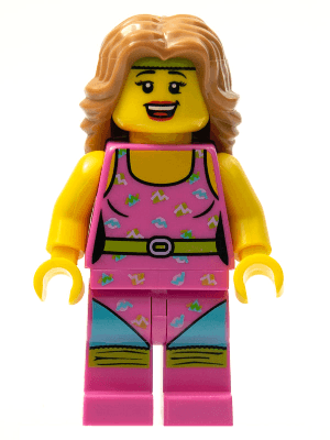 LEGO Fitness Instructor Series 5 (Minifigure Only without Stand and Accessories) (col074) Collectible Minifigures Minifigure