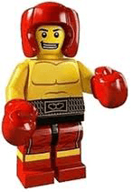 LEGO Boxer Series 5 (Minifigure Only without Stand and Accessories) (col077) Collectible Minifigures Minifigure