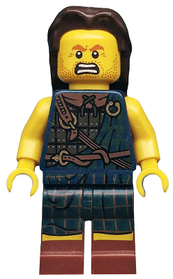 LEGO Highland Battler Series 6 (Minifigure Only without Stand and Accessories) (col082) Collectible Minifigures Minifigure