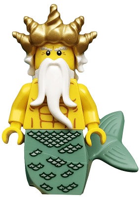 LEGO Ocean King Series 7 (Minifigure Only without Stand and Accessories) (col101) Collectible Minifigures Minifigure
