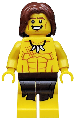 LEGO Jungle Boy Series 7 (Minifigure Only without Stand and Accessories) (col106) Collectible Minifigures Minifigure