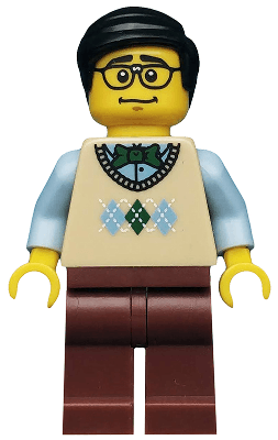 LEGO Computer Programmer Series 7 (Minifigure Only without Stand and Accessories) (col108) Collectible Minifigures Minifigure