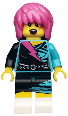 LEGO Rocker Girl Series 7 (Minifigure Only without Stand and Accessories) (col111) Collectible Minifigures Minifigure