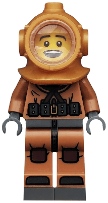 LEGO Diver Series 8 (Minifigure Only without Stand and Accessories) (col118) minifigure