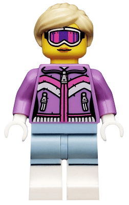 LEGO Downhill Skier Series 8 (Minifigure Only without Stand and Accessories) (col119) Collectible Minifigures Minifigure
