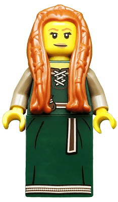 LEGO Forest Maiden Series 9 (Minifigure Only without Stand and Accessories) (col143) Collectible Minifigures Minifigure