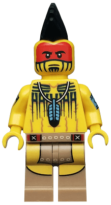 LEGO Tomahawk Warrior Series 10 (Minifigure Only without Stand and Accessories) (col149) Collectible Minifigures Minifigure