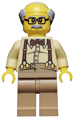 LEGO Grandpa Series 10 (Minifigure Only without Stand and Accessories) (col152) Collectible Minifigures Minifigure
