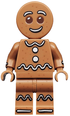 LEGO Gingerbread Man Series 11 (Minifigure Only without Stand and Accessories) (col168) Collectible Minifigures Minifigure