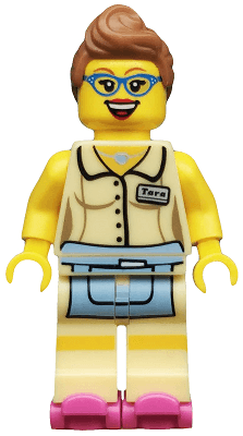 LEGO Diner Waitress Series 11 (Minifigure Only without Stand and Accessories) (col175) Collectible Minifigures Minifigure