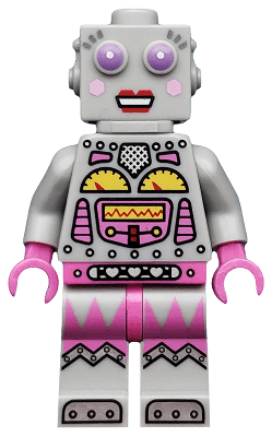 LEGO Lady Robot Series 11 (Minifigure Only without Stand and Accessories) (col178) Collectible Minifigures Minifigure