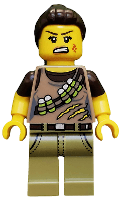 LEGO Dino Tracker Series 12 (Minifigure Only without Stand and Accessories) (col188) minifigure