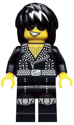 LEGO Rock Star Series 12 (Minifigure Only without Stand and Accessories) (col190) Collectible Minifigures Minifigure
