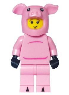 Piggy Guy, Series 12 (Minifigure Only without Stand and Accessories)