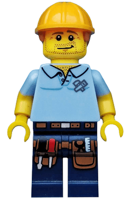 LEGO Carpenter Series 13 (Minifigure Only without Stand and Accessories) (col203) minifigure