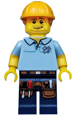Carpenter, Series 13 (Minifigure Only without Stand and Accessories)