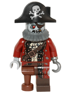 LEGO Zombie Pirate Series 14 (Minifigure Only without Stand and Accessories) (col212) Collectible Minifigures Minifigure