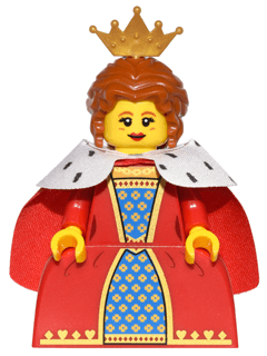 LEGO Queen Series 15 (Minifigure Only without Stand and Accessories) (col243) Collectible Minifigures Minifigure