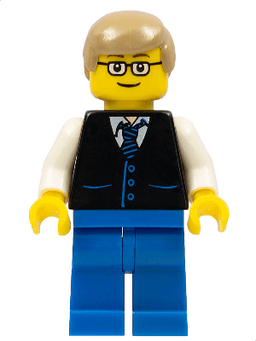 LEGO Gentleman (col277) minifigure