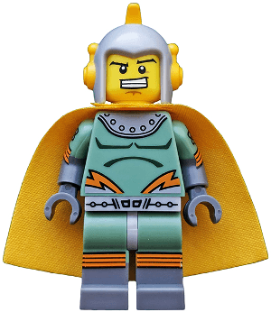 LEGO Retro Space Hero Series 17 (Minifigure Only without Stand and Accessories) (col296) Collectible Minifigures Minifigure