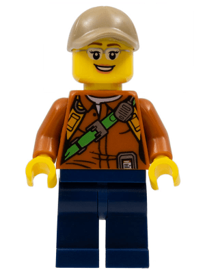 LEGO City Jungle Explorer Female (col308) Collectible Minifigures Minifigure