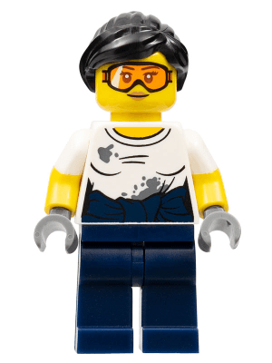 LEGO City Jungle Mechanic Female (col310) Collectible Minifigures Minifigure