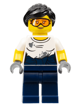 LEGO City Jungle Mechanic Female (col310) minifigure
