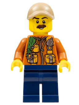 LEGO City Jungle Explorer (col311) minifigure