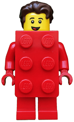 LEGO Brick Suit Guy Series 18 (Minifigure Only without Stand and Accessories) (col313) Collectible Minifigures Minifigure