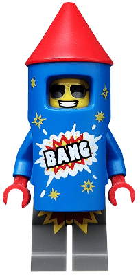 LEGO Firework Guy Series 18 (Minifigure Only without Stand and Accessories) (col316) Collectible Minifigures Minifigure