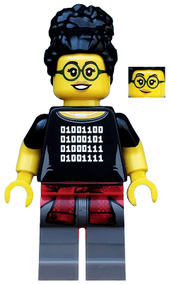 LEGO Programmer Series 19 (Minifigure Only without Stand and Accessories) (col345) Collectible Minifigures Minifigure