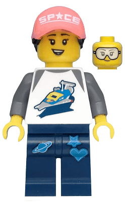 LEGO Space Fan Series 20 (Minifigure Only without Stand and Accessories) (col363) Collectible Minifigures Minifigure