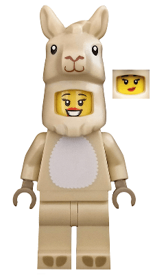 LEGO Llama Costume Girl Series 20 (Minifigure Only without Stand and Accessories) (col364) minifigure