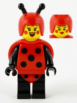 LEGO Ladybug Girl Series 21 (Minifigure Only without Stand and Accessories) (col377) minifigure