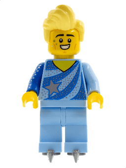 LEGO Figure Skating Champion Series 22 (Minifigure Only without Stand and Accessories) (col391) minifigure