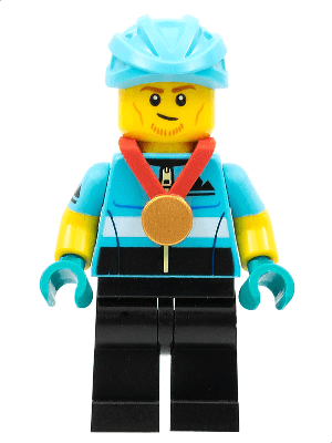 LEGO Wheelchair Racer Series 22 (Minifigure Only without Stand and Accessories) (col397) Collectible Minifigures Minifigure