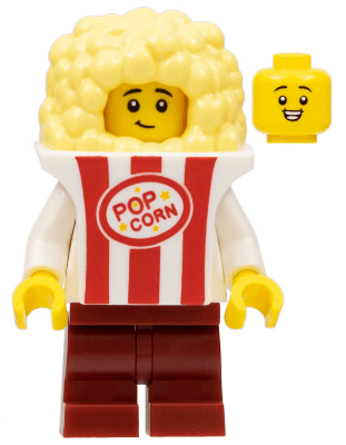 LEGO Popcorn Costume Series 23 (Minifigure Only without Stand and Accessories) (col404) Collectible Minifigures Minifigure