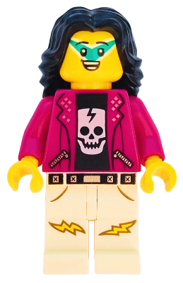 LEGO Rock Singer (col410) Collectible Minifigures Minifigure