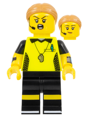 LEGO Football Referee Series 24 (Minifigure Only without Stand and Accessories) (col411) Collectible Minifigures Minifigure