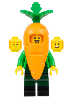 LEGO Carrot Mascot Series 24 (Minifigure Only without Stand and Accessories) (col415) Collectible Minifigures Minifigure