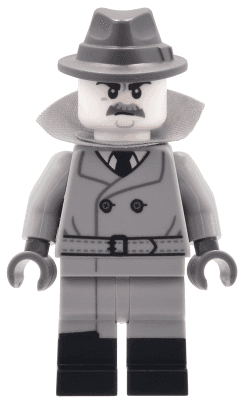 LEGO Film Noir Detective Series 25 (Minifigure Only without Stand and Accessories (col424) Collectible Minifigures Minifigure