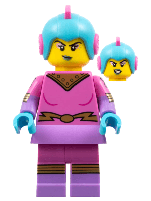 LEGO Retro Space Heroine Series 26 (Minifigure Only without Stand and Accessories (col439) Collectible Minifigures Minifigure
