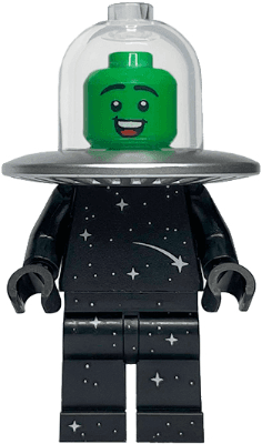 LEGO Flying Saucer Costume Fan Series 26 (Minifigure Only without Stand and Acces (col443) Collectible Minifigures Minifigure
