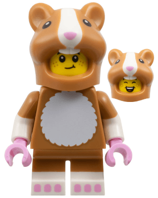 LEGO Hamster Costume Fan Series 27 (Minifigure Only without Stand and Accessories (col449) Collectible Minifigures Minifigure