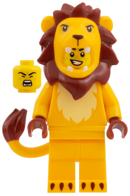LEGO Lion Costume Fan Series 28 (Minifigure Only without Stand and Accessories) (col471) minifigure
