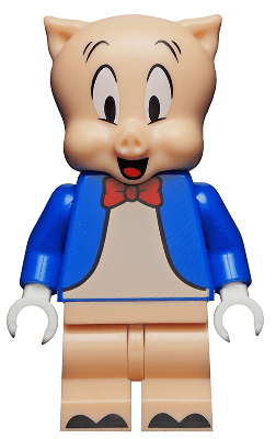 LEGO Porky Pig Looney Tunes (Minifigure Only without Stand and Accessories) (collt12) Collectible Minifigures Minifigure