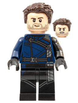 Winter Soldier, Marvel Studios, Series 1 (Minifigure Only without Stand and Accessories)
